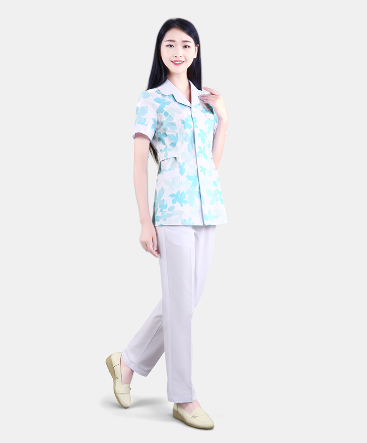 短袖套裝護(hù)士服